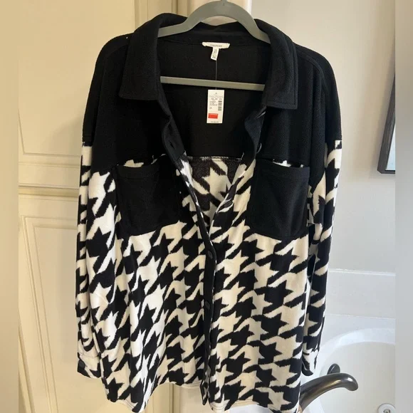 Plush Button Up - Picture 1 of 4